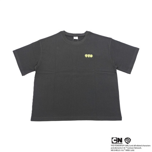 パワーパフガールズ 発泡Tシャツ レディス Doublefocus(ダブルフォーカス)(チャコ－ルグレ－-S)