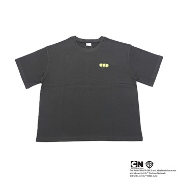 パワーパフガールズ 発泡Tシャツ レディス Doublefocus(ダブルフォーカス)(チャコ－ルグレ－-S)