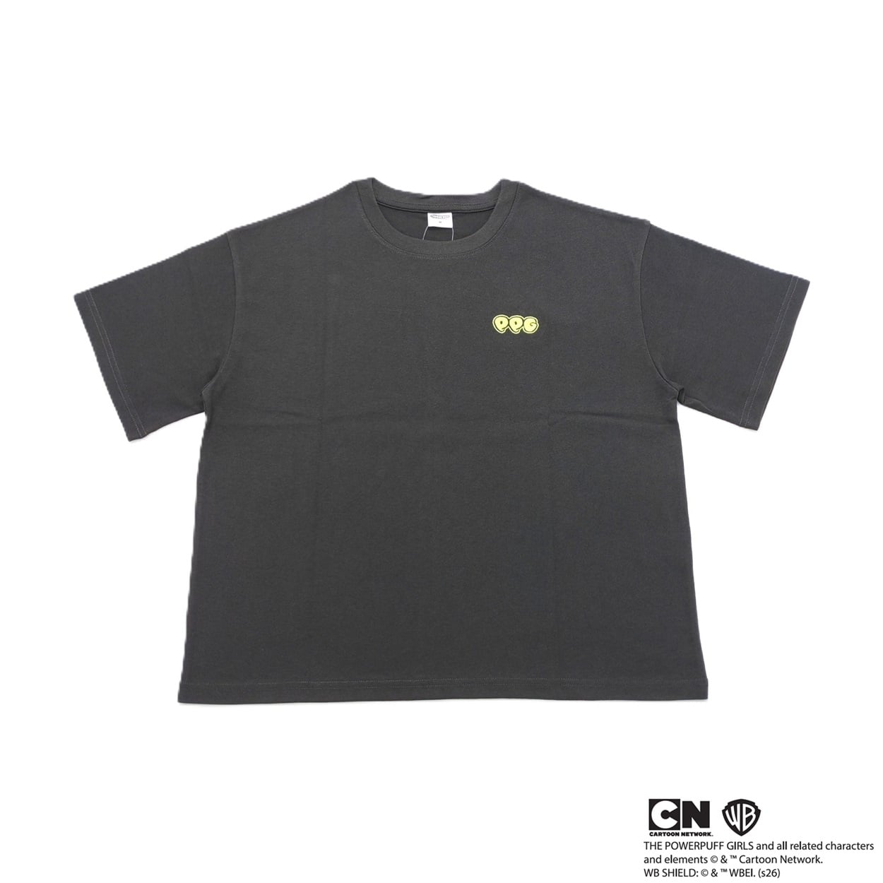パワーパフガールズ 発泡Tシャツ レディス Doublefocus(ダブルフォーカス)(チャコ－ルグレ－-M)