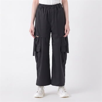 カッティングパンツ レディス Doublefocus(ダブルフォーカス)(クロ-S)