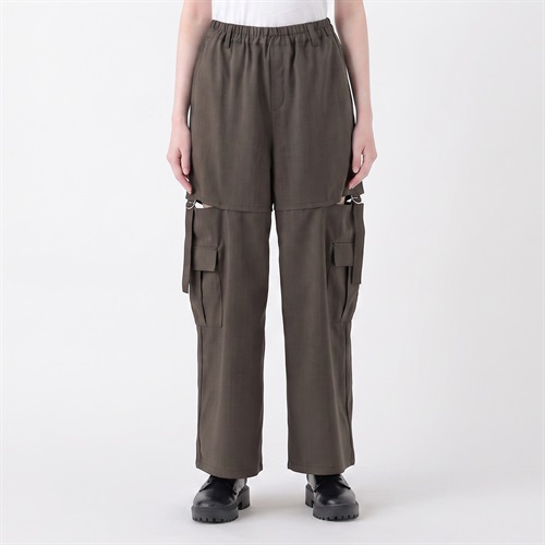 カッティングパンツ レディス Doublefocus(ダブルフォーカス)(チャ-S)