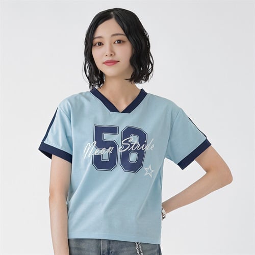 ナンバリングTシャツ レディス Doublefocus(ダブルフォーカス)