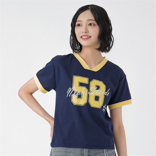 ナンバリングTシャツ レディス Doublefocus(ダブルフォーカス)(コイアオ-S)