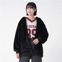 ネコミミフェイクファーブルゾン レディス Doublefocus(ダブルフォーカス)(クロ-S)