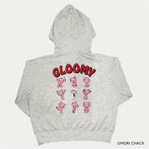 「GLOOMY」9連ZIPパーカ ユニセックス Doublefocus(ダブルフォーカス)