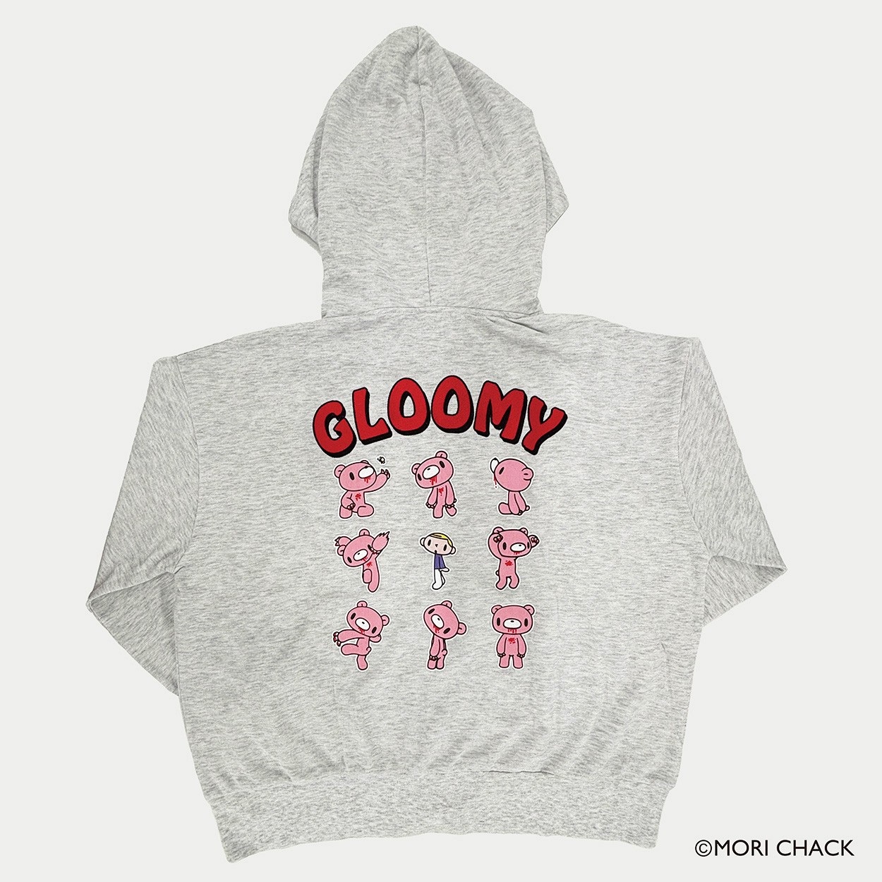 「GLOOMY」9連ZIPパーカ ユニセックス Doublefocus(ダブルフォーカス)(オートミール-M)