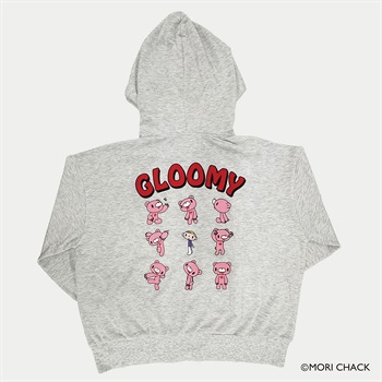 「GLOOMY」9連ZIPパーカ ユニセックス Doublefocus(ダブルフォーカス)(オートミール-M)