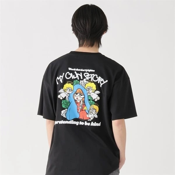 TCマリアプリントTシャツ Doublefocus (ダブルフォーカス