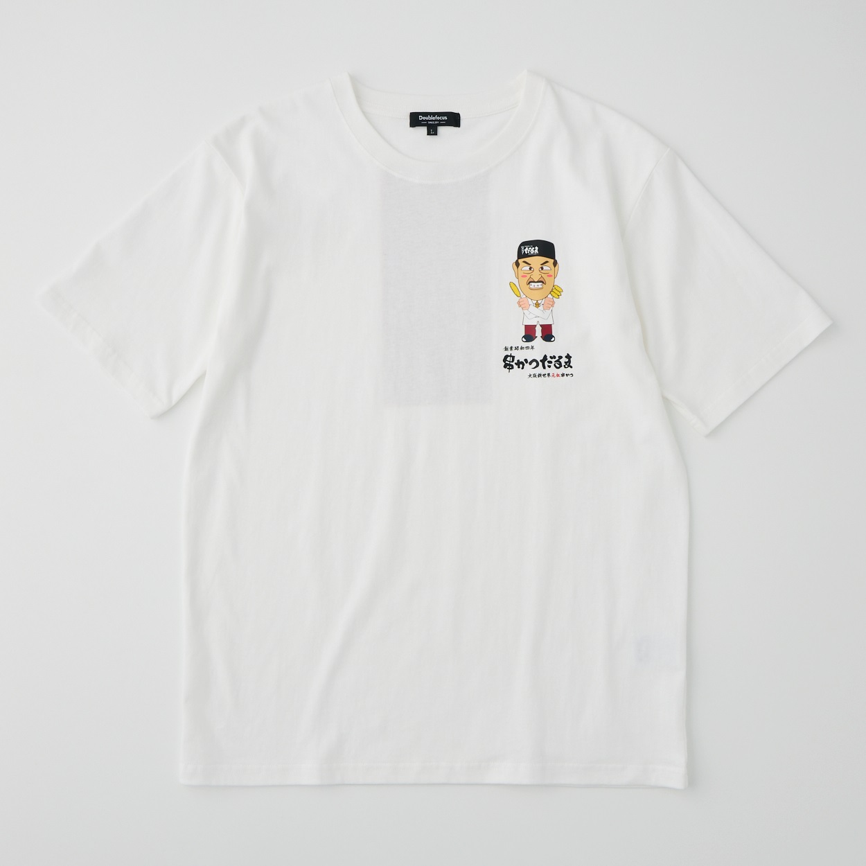 企業コラボTシャツ(串かつだるま) Doublefocus (ダブルフォーカス