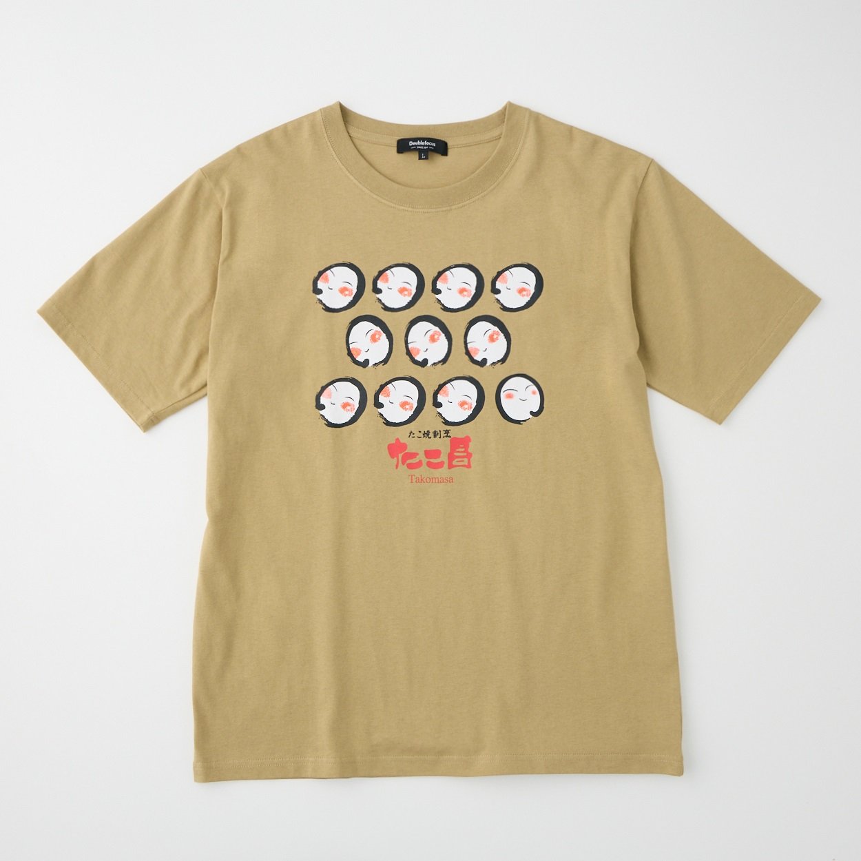 企業コラボTシャツ(元祖たこ昌) Doublefocus (ダブルフォーカス