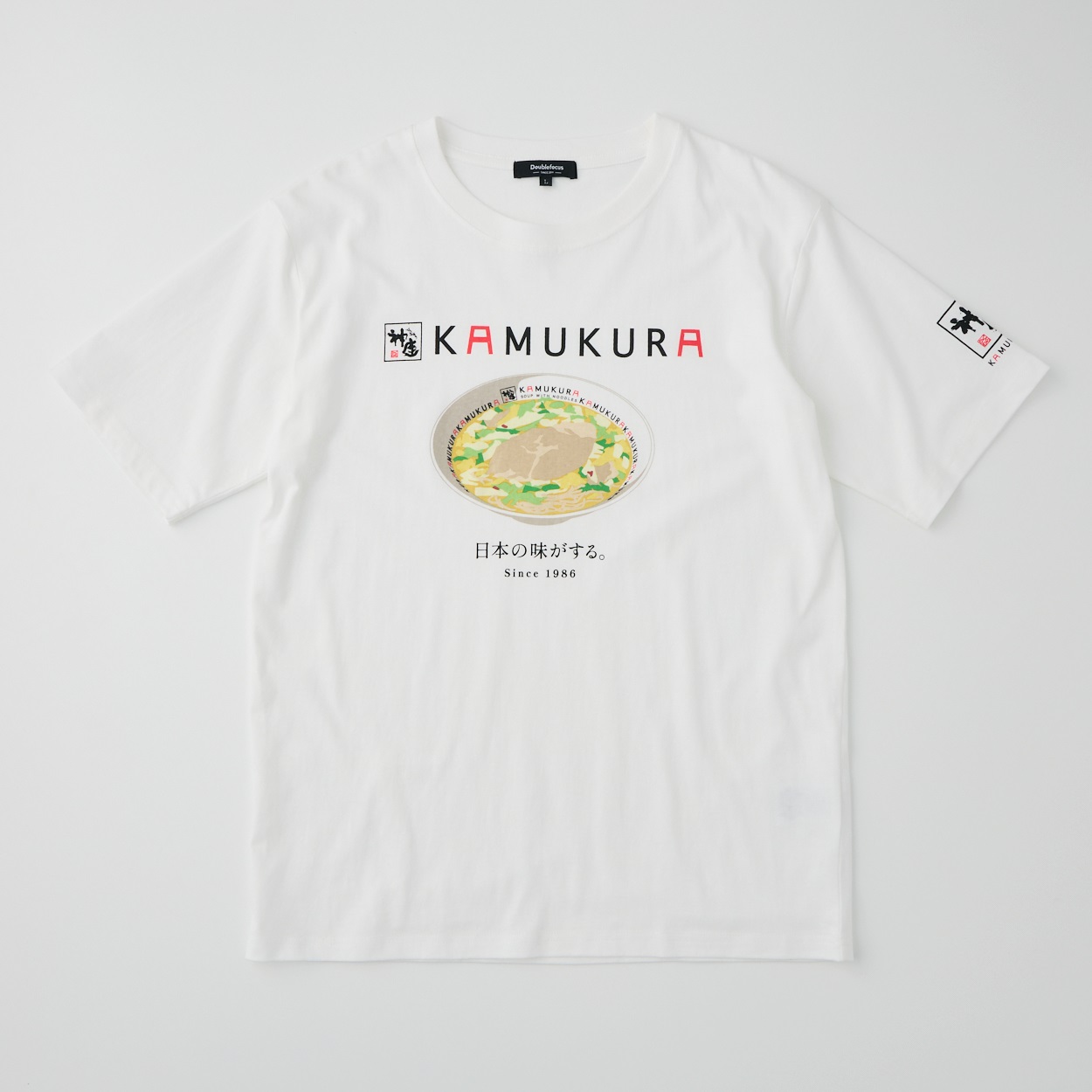 企業コラボTシャツ(どうとんぼり神座) Doublefocus (ダブルフォーカス