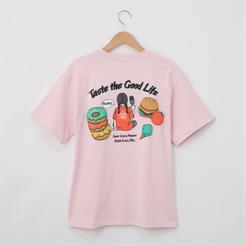 あやんぬ後ろ姿Tシャツ ユニセックスDoublefocus (ダブルフォーカス)(ピンク-S)