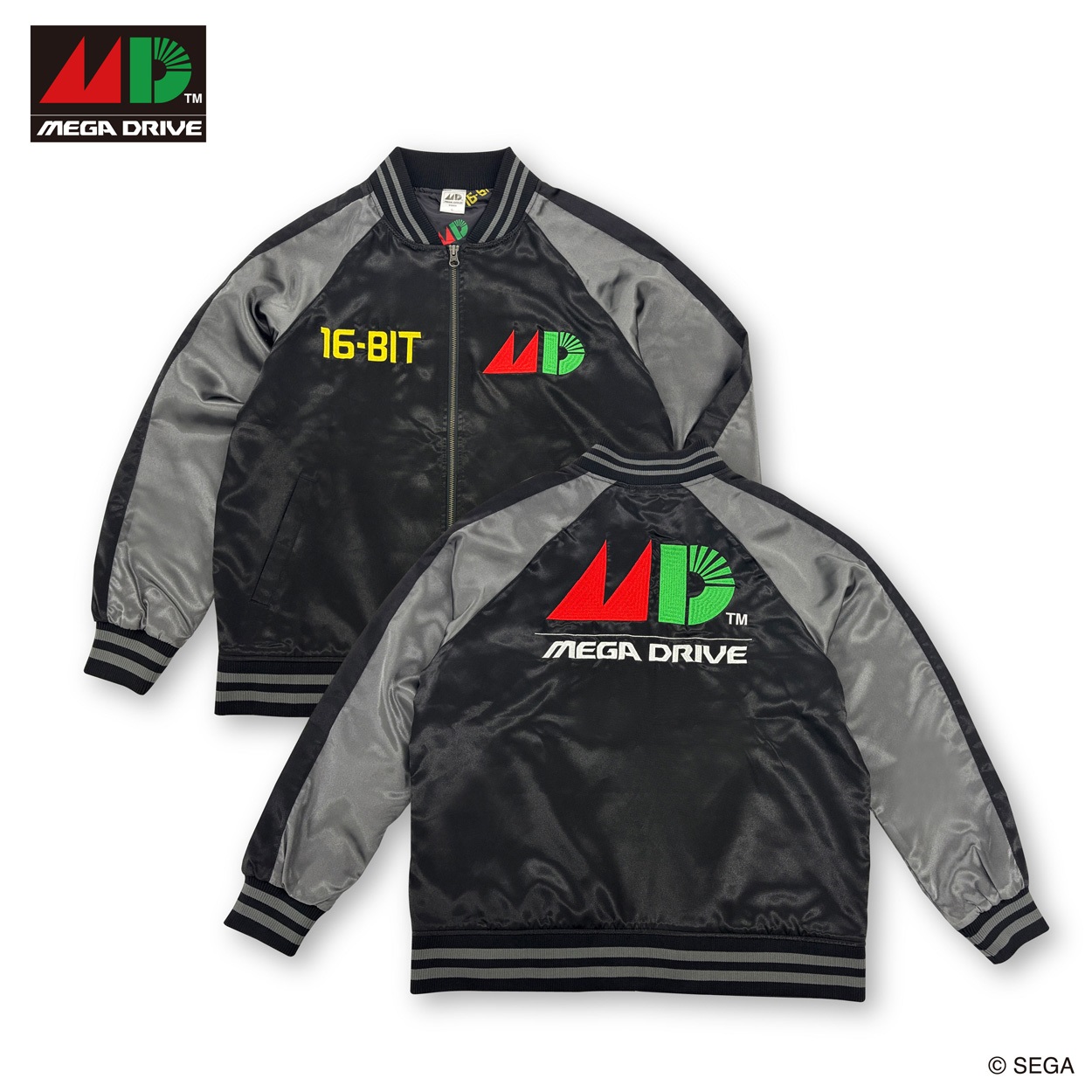 【未使用品】メガドライブ　スカジャン　SEGA XLサイズ　タグ付き SEGAメガドライブ』スカジャン | イオンスタイルオンライン 衣料品