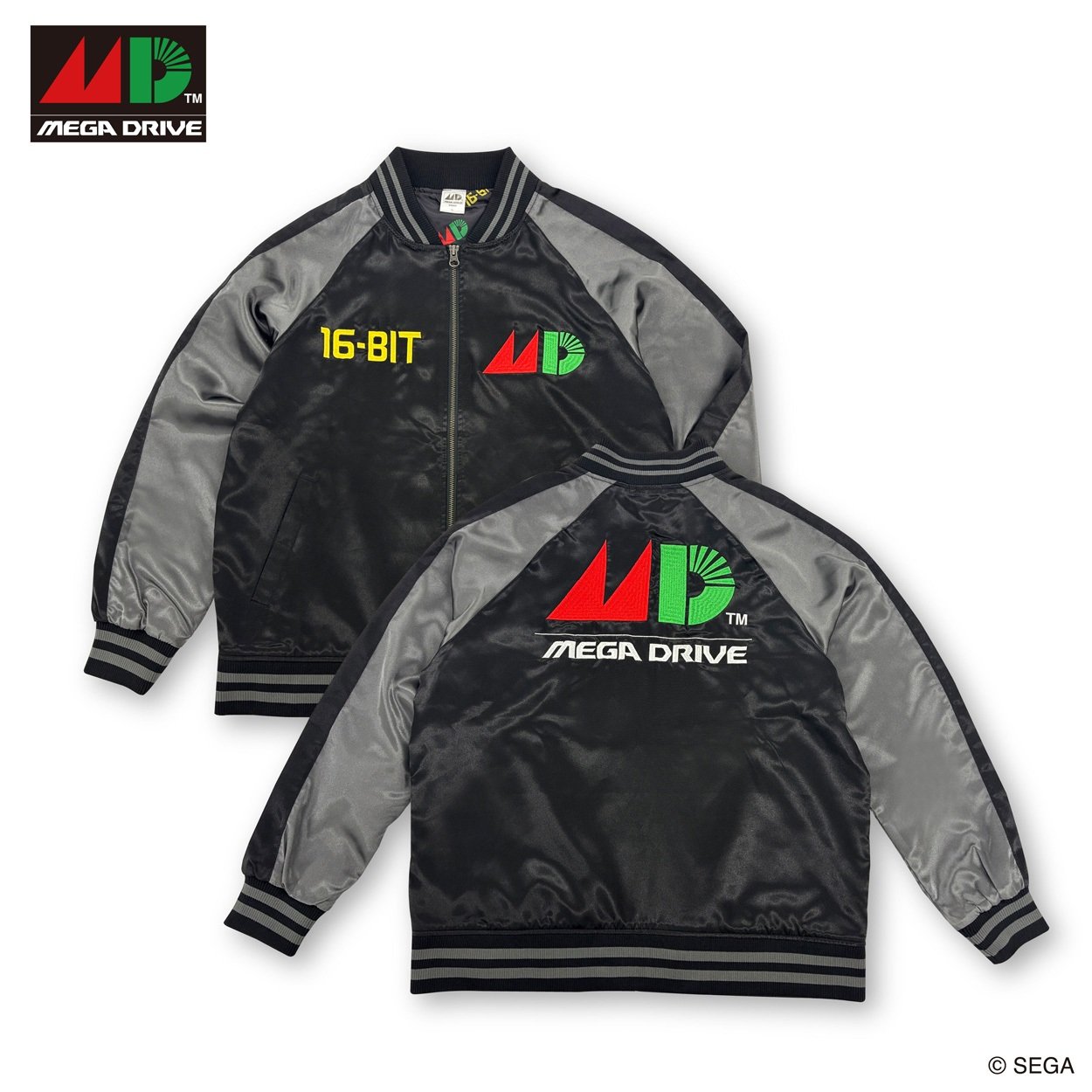 【未使用品】メガドライブ　スカジャン　SEGA Lサイズ 未使用品】メガドライブ スカジャン SEGA Lサイズ - メルカリ