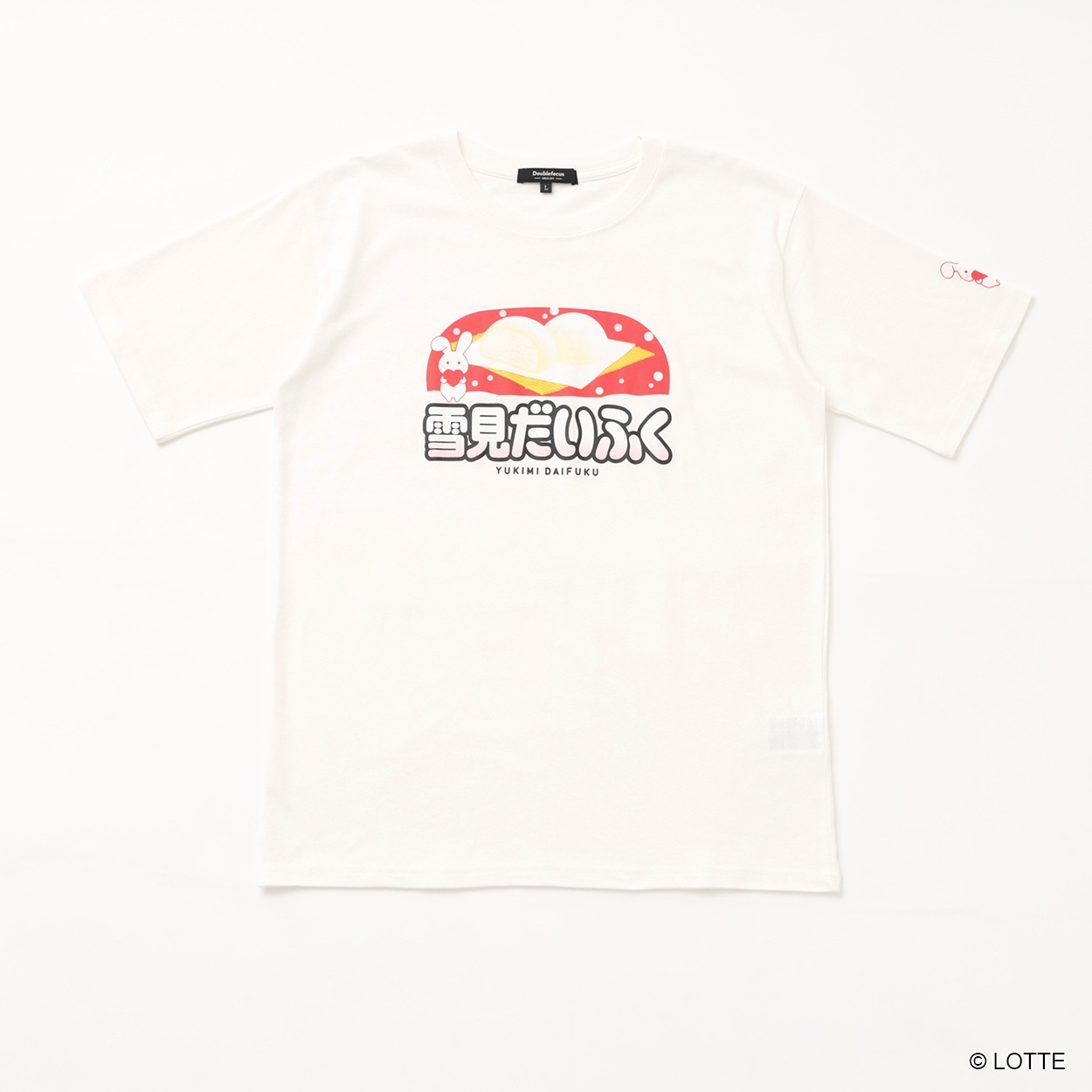 復刻企業コラボTシャツ[雪見だいふく] メンズ Doublefocus (ダブル