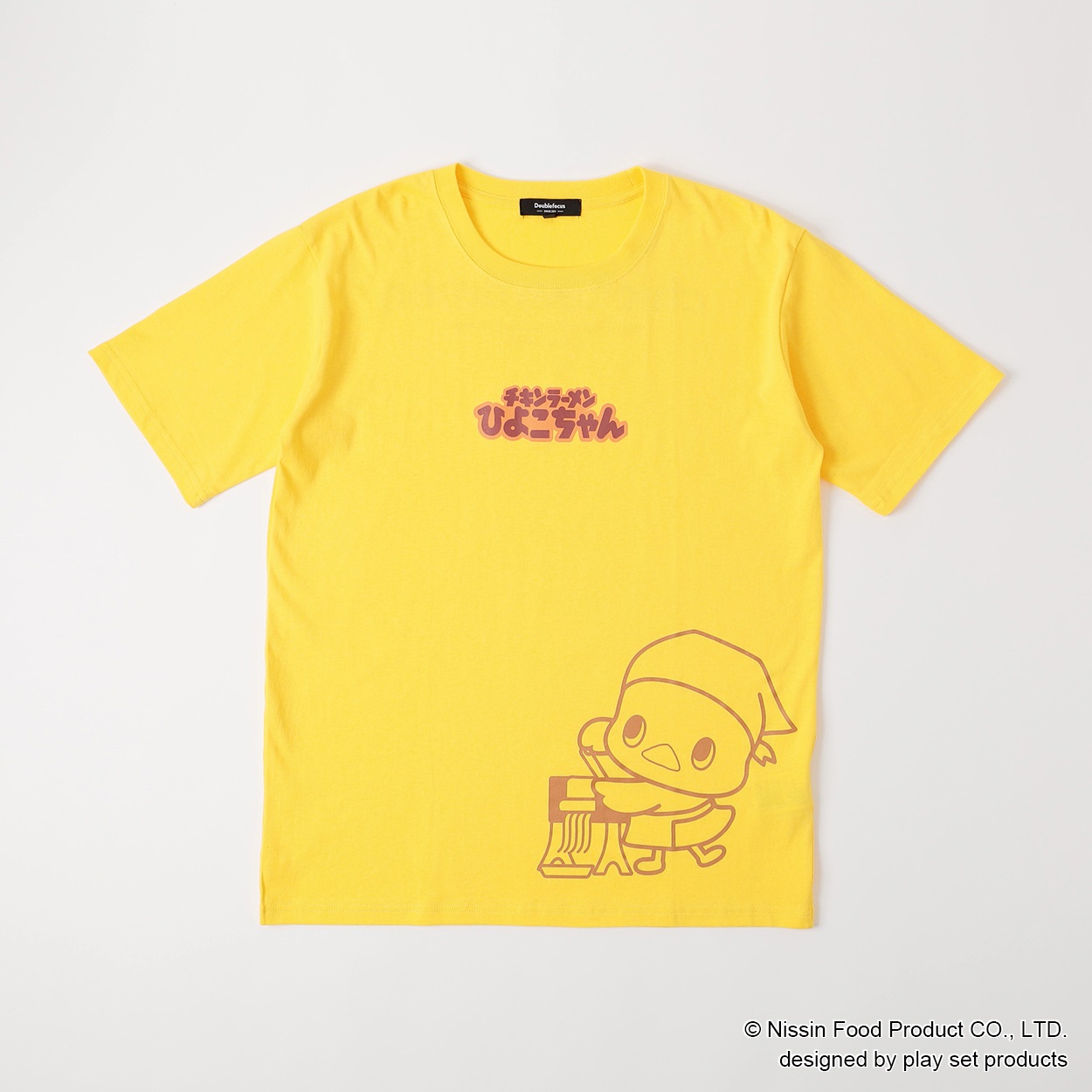 企業コラボTシャツ[チキンラーメン] メンズ Doublefocus(ダブル