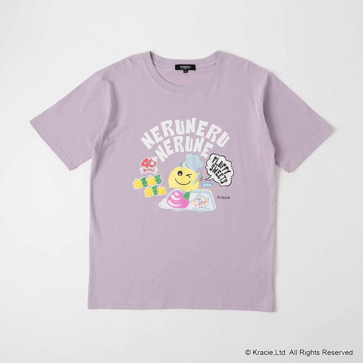 企業コラボTシャツ[ねるねるねるね] メンズ Doublefocus(ダブル