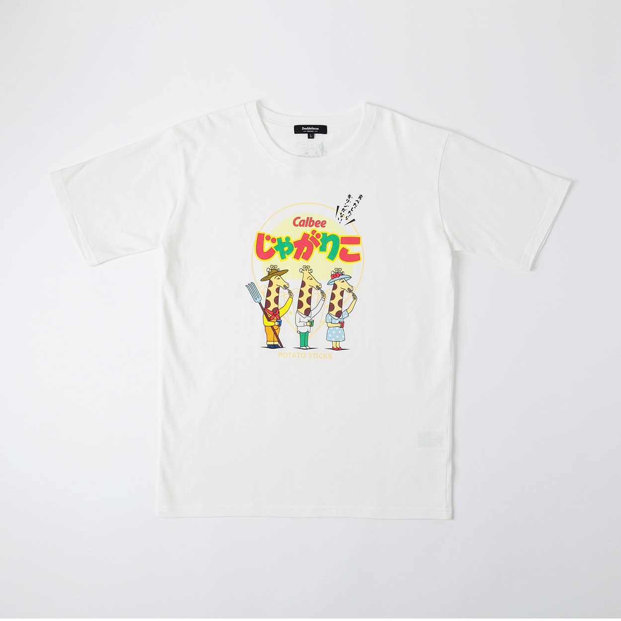 企業コラボTシャツ[じゃがりこ] メンズ Doublefocus(ダブルフォーカス
