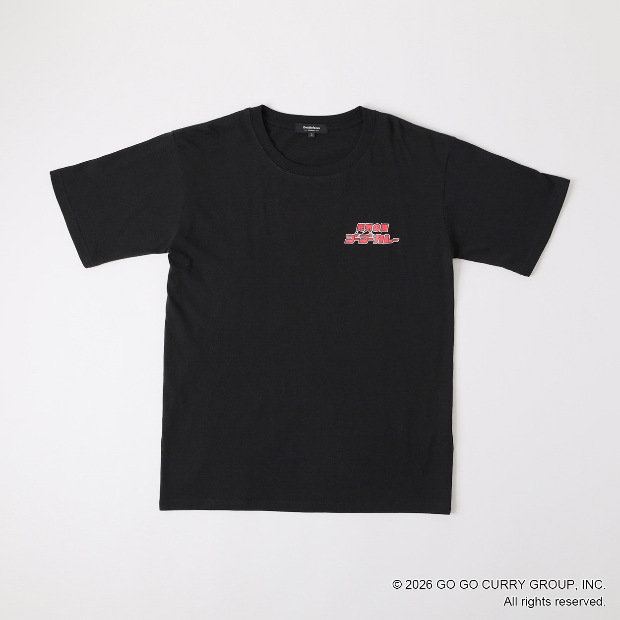 企業コラボTシャツ[ゴーゴーカレー] メンズ Doublefocus(ダブル 