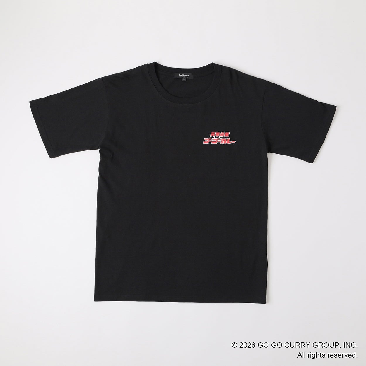 企業コラボTシャツ[ゴーゴーカレー] メンズ Doublefocus(ダブル
