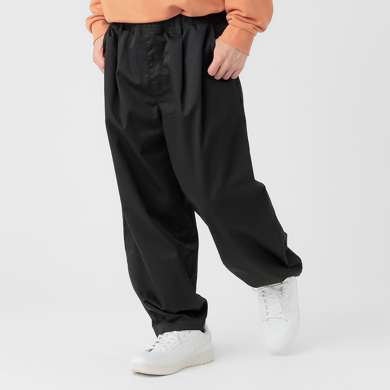 DIZZYツイルタックパンツ メンズ Doublefocus(ダブルフォーカス