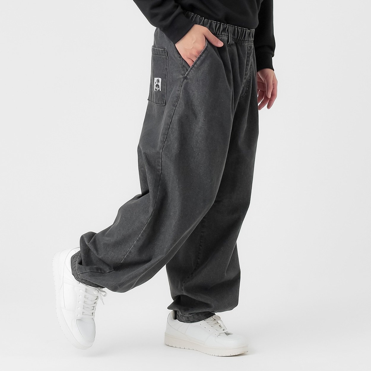 DIZZYツイルタックパンツ メンズ Doublefocus(ダブルフォーカス