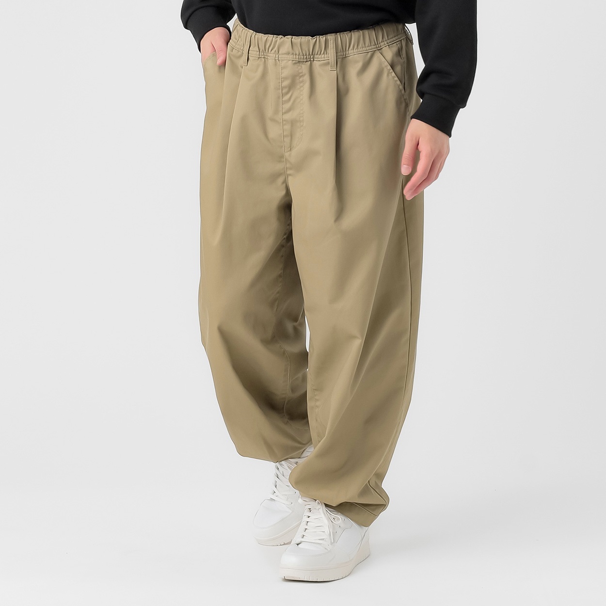 DIZZYツイルタックパンツ メンズ Doublefocus(ダブルフォーカス