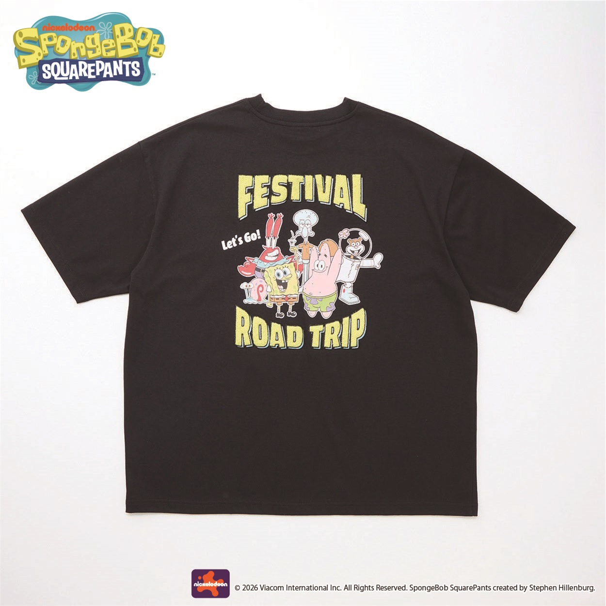 ぷぅー　1100g×2個 スポンジ・ボブ後サガラ半袖Tシャツ メンズ Doublefocus(ダブル