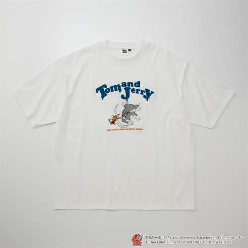 トムジェリ前身半袖Tシャツ メンズ Doublefocus(ダブルフォーカス)