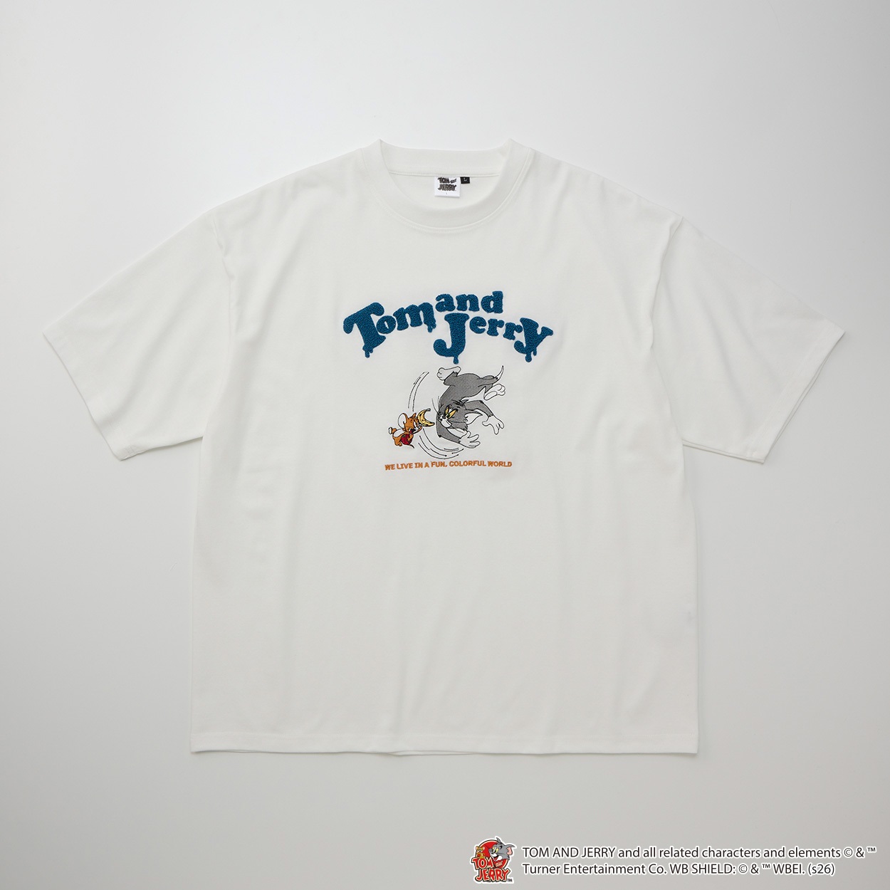 トムジェリ前身半袖Tシャツ メンズ Doublefocus(ダブルフォーカス