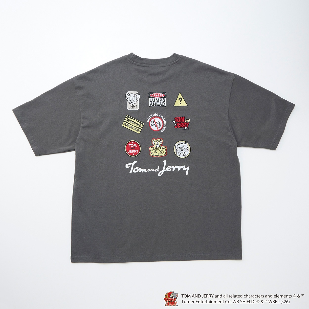 トムジェリ並刺しゅう半袖Tシャツ メンズ Doublefocus(ダブル