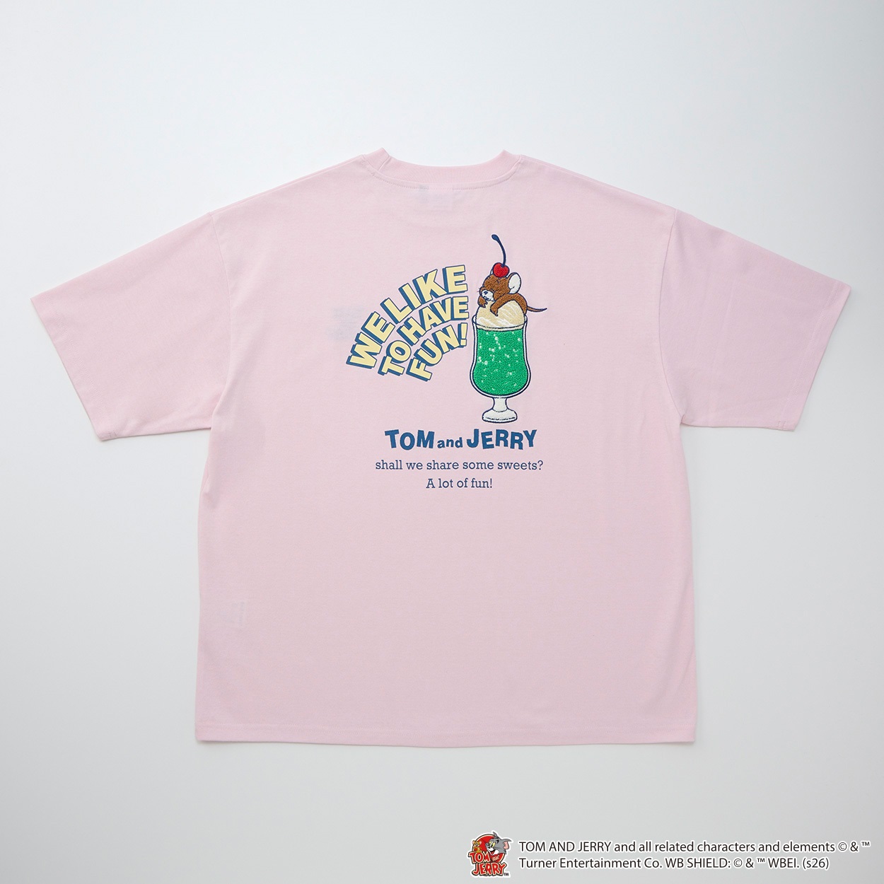 たっくん トムジェリソーダ半袖Tシャツ メンズ Doublefocus(ダブルフォーカス