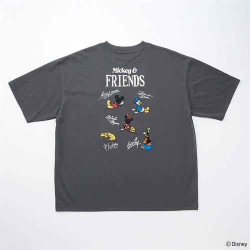 Mickey＆friends/MICKEY/ディズニー集合半袖Tシャツ メンズ