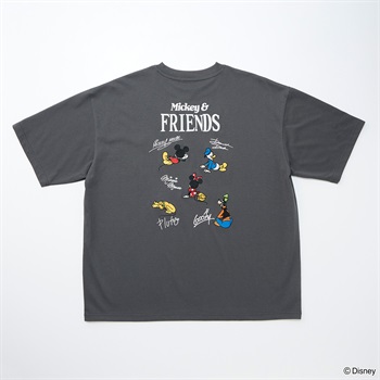 Mickey＆friends/MICKEY/ディズニー集合半袖Tシャツ メンズ