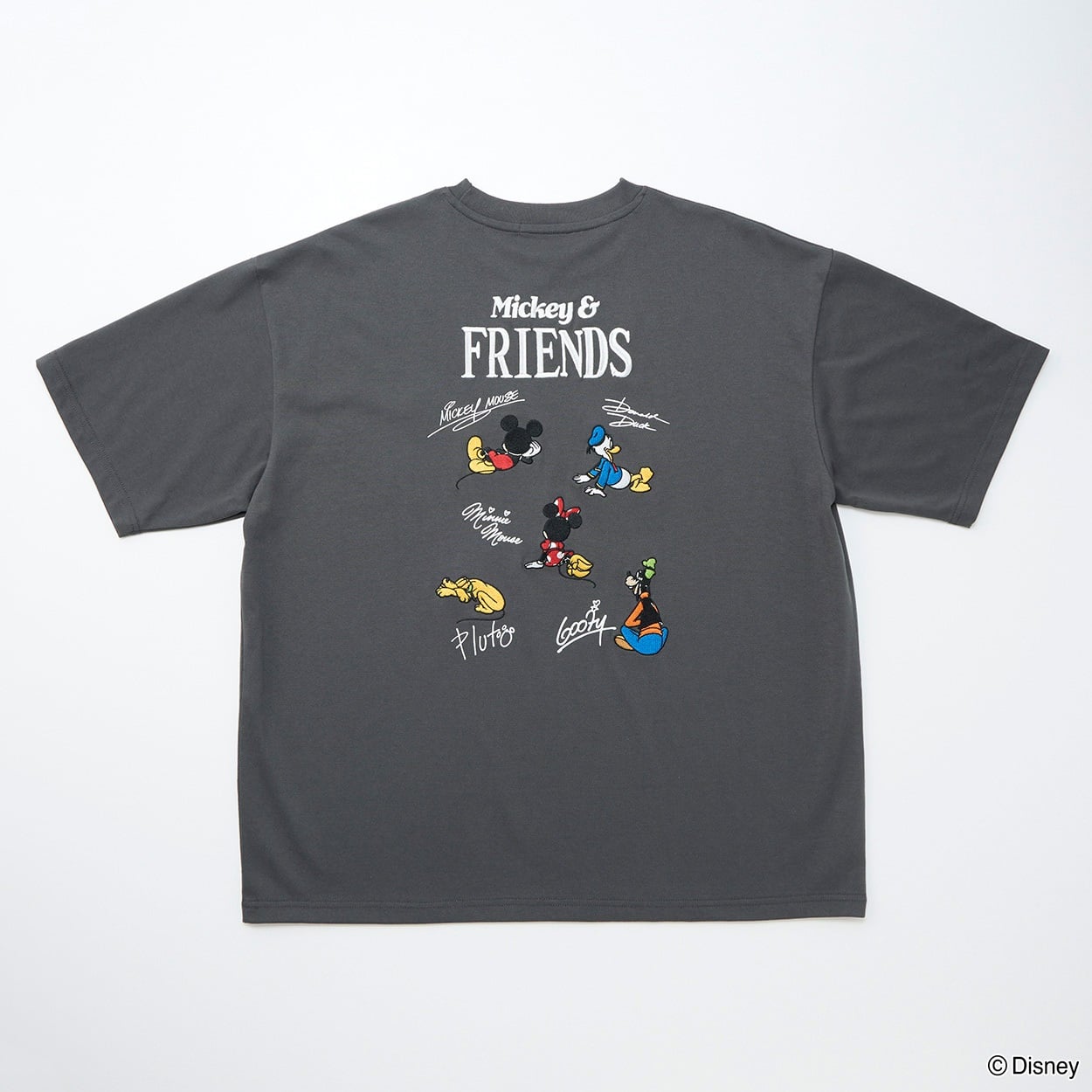 Mickey＆friends/MICKEY/ディズニー集合半袖Tシャツ メンズ