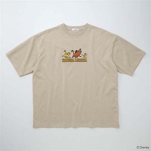 The LION KING/シンバ/ライオンキング半袖Tシャツ メンズ Doublefocus