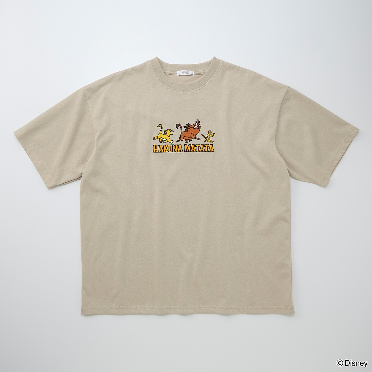 The LION KING/シンバ/ライオンキング半袖Tシャツ メンズ Doublefocus