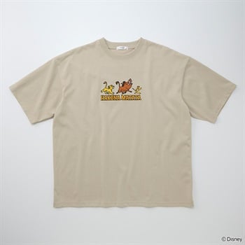 The LION KING/シンバ/ライオンキング半袖Tシャツ メンズ Doublefocus