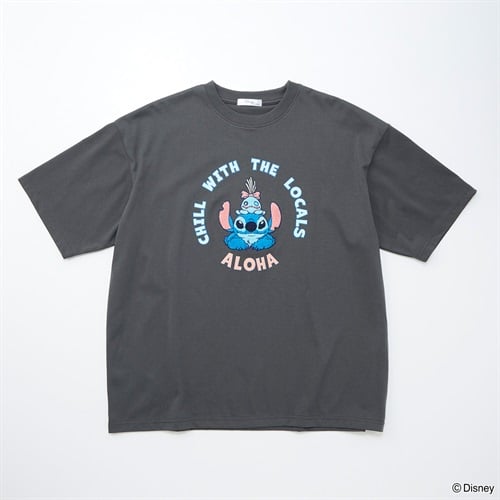 STITCH/スティッチ/スティッチ前サガラ半袖Tシャツ メンズ Doublefocus