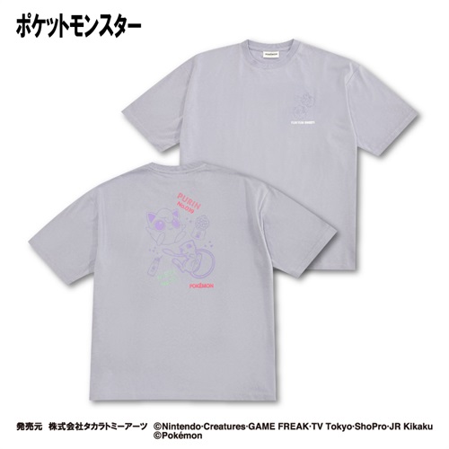 半袖Tシャツ(プリン＆ミュウ)(TVアニメ「ポケットモンスター」)　Doublefocus(ダブルフォーカス)