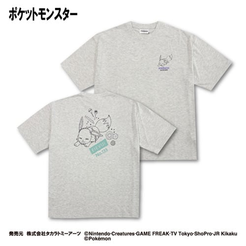半袖Tシャツ(イーブイ)(TVアニメ「ポケットモンスター」) Doublefocus