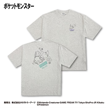半袖Tシャツ(イーブイ)(TVアニメ「ポケットモンスター」) Doublefocus