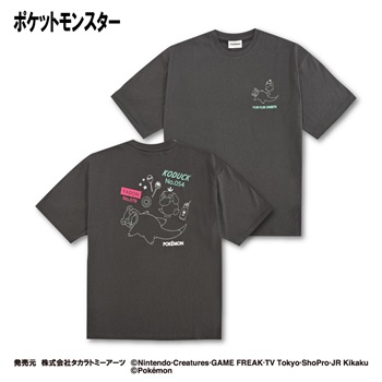 半袖Tシャツ(ヤドン&コダック)(TVアニメ「ポケットモンスター