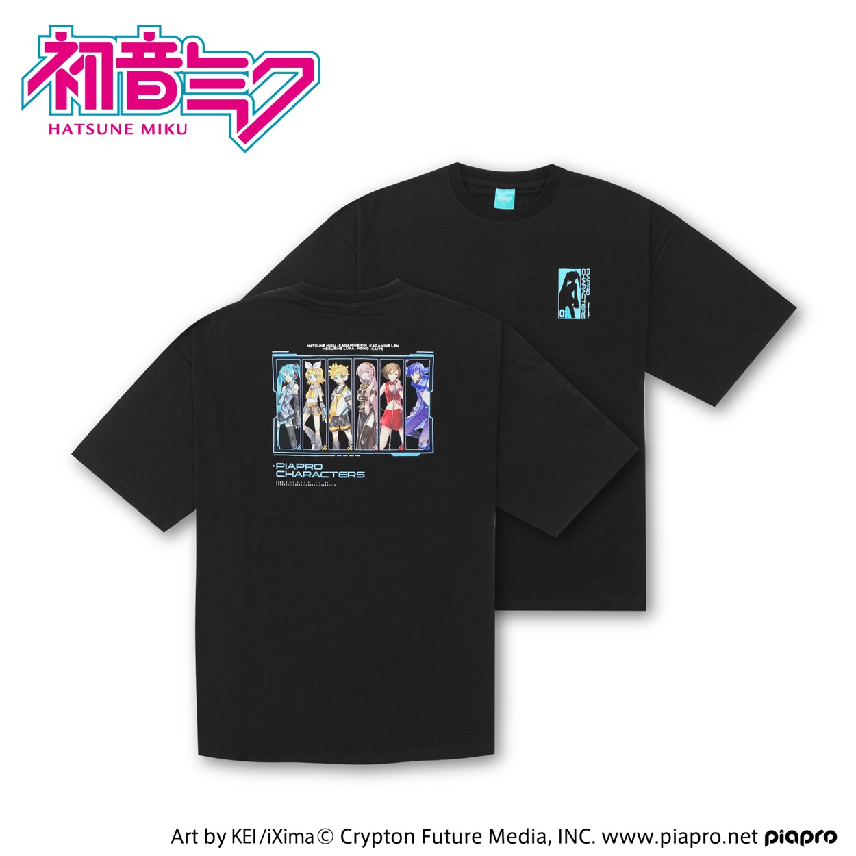 ピアプロキャラクターズ」プリントTシャツ Doublefocus(ダブル