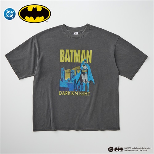 シアターグラフィックTシャツ メンズ Doublefocus(ダブルフォーカス)(Ａウスクロ(バットマン)-S)
