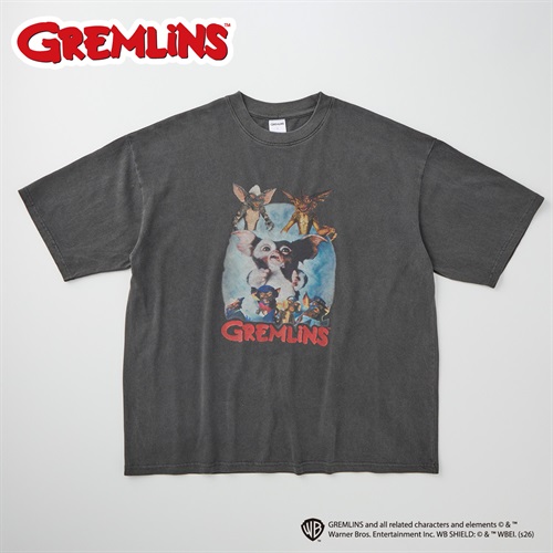 シアターグラフィックTシャツ メンズ Doublefocus(ダブルフォーカス)(モノトーンA(グレムリンA)-S)