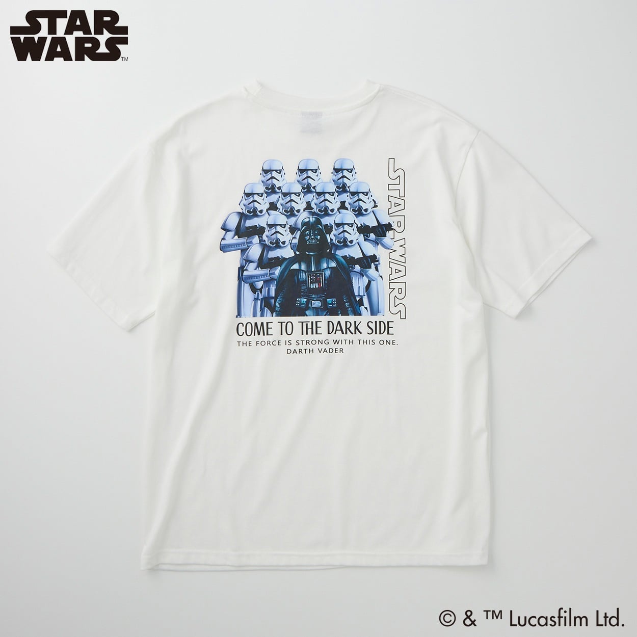 スター・ウォーズ ダースベーダー半袖Tシャツ メンズ Doublefocus