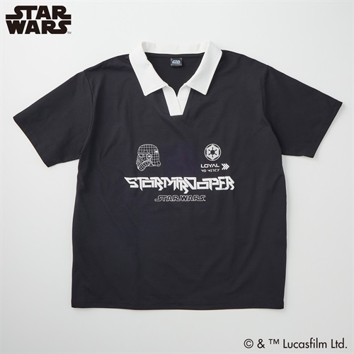 スター・ウォーズ トルーパゲーム半袖Tシャツ メンズ Doublefocus(ダブルフォーカス)(クロ-S)