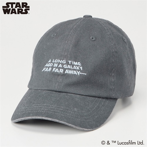スター・ウォーズ ピグメントキャップ メンズ Doublefocus(ダブルフォーカス)(チャコール-ｺﾐ)