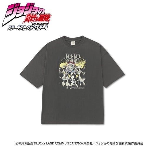 メンズ 半袖Ｔシャツ「イギー」(アニメ『ジョジョの奇妙な冒険 スターダストクルセイダース』)